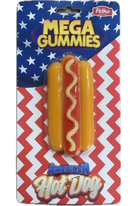 Mega gummies hot dog 12cm